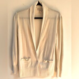 Banana Republic cream size small shrug